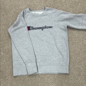 Champion Gray crew neck
